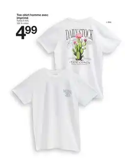 Zeeman Tee-shirt homme avec offre