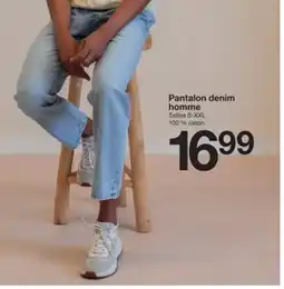 Zeeman Pantalon denim homme offre