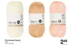 Zeeman Fil à tricoter Sandy offre