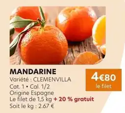 E.Leclerc Mandarine offre
