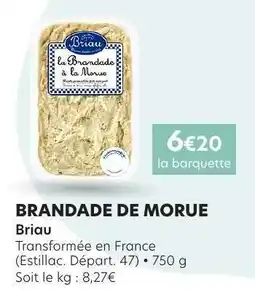 E.Leclerc Brandade De Morue offre