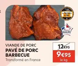 E.Leclerc Pavé de Porc Barbecue offre