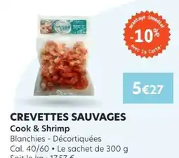 E.Leclerc Crevettes sauvages offre