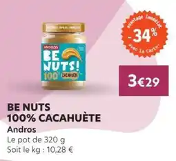 E.Leclerc BE NUTS 100% CACAHUÈTE offre