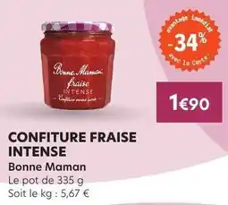 E.Leclerc CONFITURE FRAISE INTENSE offre