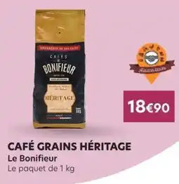 E.Leclerc Café grains Héritage offre