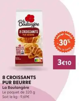 E.Leclerc 8 croissants pur beurre offre