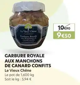 E.Leclerc GARBURE ROYALE AUX MANCHONS DE CANARD CONFITS offre