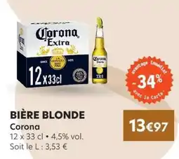 E.Leclerc BIÈRE BLONDE “CORONA” offre