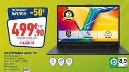 Bureau Vallée Philips - pc portable asus 165 offre