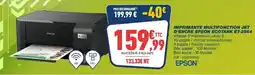 Bureau Vallée Epson - imprimante multifonction jet decore d'encre ecotank et-2864 offre