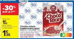 Carrefour Market Carrefour - céréales enfants classic offre