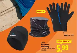 Lidl CRIVIT Accessoire de running offre
