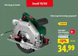 Lidl PARKSIDE Scie circulaire offre