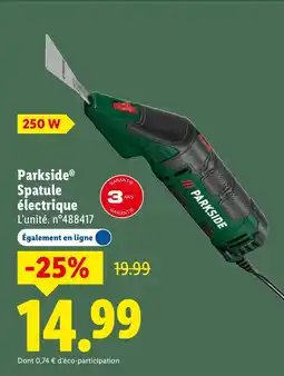 Lidl PARKSIDE Spatule électrique offre