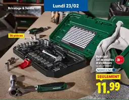 Lidl PARKSIDE Set de douilles et d'embouts offre