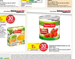 Intermarché Contact SAINT ÉLOI Tomates entières pelées au jus offre