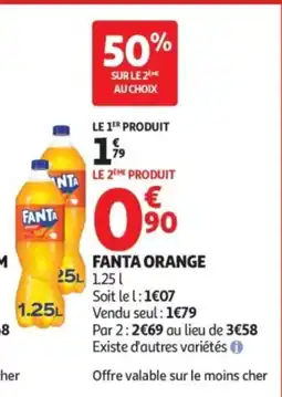 Auchan FANTA Orange offre