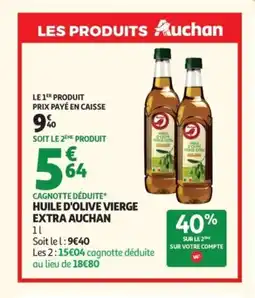 Auchan AUCHAN Huile d'olive vierge extra offre