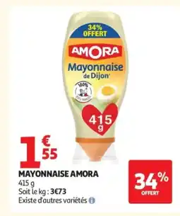 Auchan AMORA Mayonnaise offre