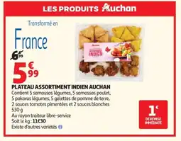 Auchan AUCHAN assortiment indien offre