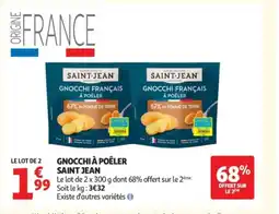 Auchan SAINT JEAN Gnocchi à poêler offre