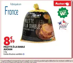 Auchan AUCHAN Palette à la diable offre