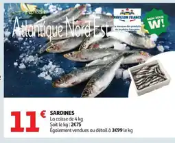 Auchan Sardines offre