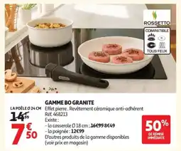 Auchan Gamme bo granite offre