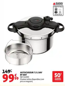 Auchan SEB Autocuiseur day by day offre