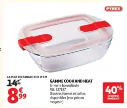 Auchan PYREX Gamme cook and heat offre