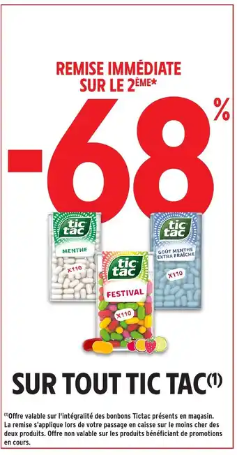TIC TAC Sur tout