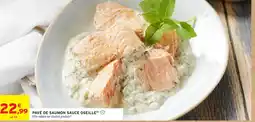Intermarché Hyper Pavé de saumon sauce oseille offre