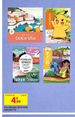 Intermarché Hyper Coloriage mystere hachette offre