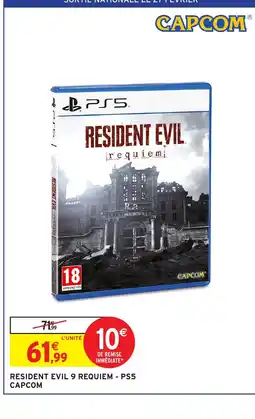 Intermarché Hyper CAPCOM Resident evil 9 requiem - ps5 offre