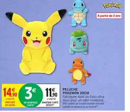 Intermarché Hyper POKEMON Peluche offre