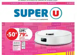 Super U MOVA Aspirateur robot laveur offre