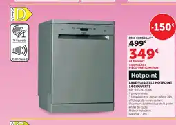 Super U HOTPOINT Lave-vaisselle 14 couverts offre