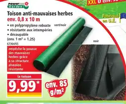 Norma POWER GARDEN Toison anti-mauvaises herbes offre