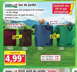 Norma POWER GARDEN Sac de jardin offre