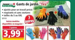 Norma POWER GARDEN Gants de jardin Tira offre
