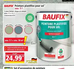 Norma BAUFIX Peinture plastifiée pour sol offre