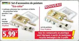 Norma Set d'accessoires de peinture Eco-color offre