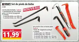 Norma KRAFT Set de pieds de biche offre