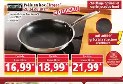 Norma CARRETTA Poêle en inox Tropea offre