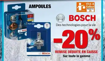 Autobacs Ampoules Bosch offre