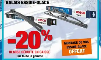 Autobacs Balais Essuie-glace Bosch offre
