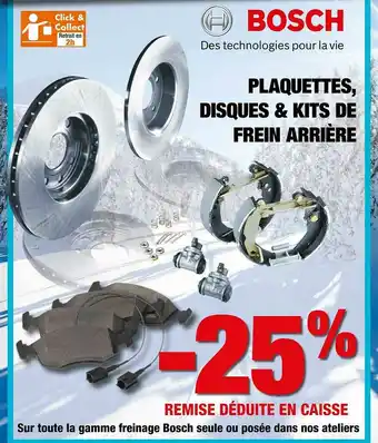 Autobacs La Gamme Freinage Bosch offre