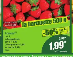 Norma Fraises offre
