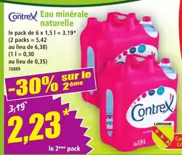 Norma CONTREX Eau minérale n offre